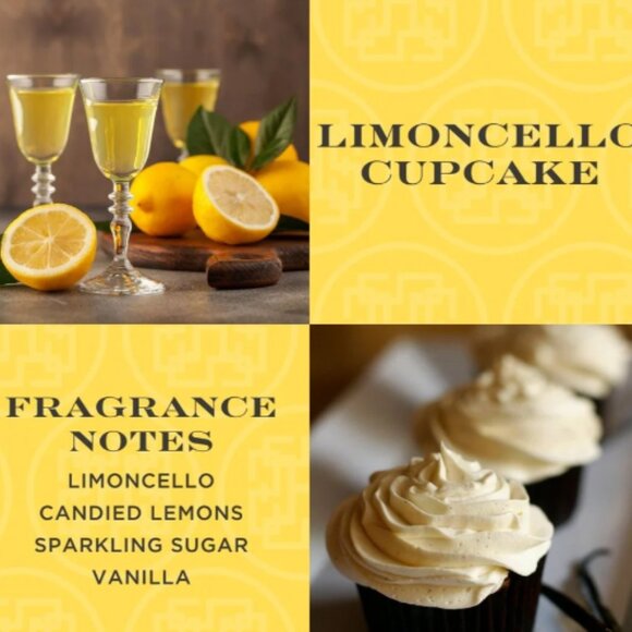 NIB Limoncello Cupcake Reed Diffuser - Picture 2 of 5